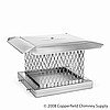 8"x8" [ NEW - 10" Tall ]Homesaver Pro SS Cap - 3/4" Mesh