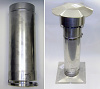 6" Chimney Liner Collarplate Flue Extender - 6" x 18"