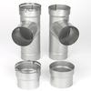 Homesaver Pro/Ultra-Pro 6-inch Chimney Liner Tee - w/ 5" Removable Take Off