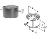 Dura-Black 6in Stovepipe Adaptor w/ Damper Section