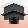 DuraTech 6in Short Square Ceiling Support 11in Tall
