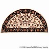 Woodfield 100% Wool - Beige Oriental (22" x 44" Half Round)