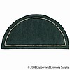 Woodfield 100% Wool - Green (22" x 44" Half Round)