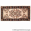 Woodfield 100% Wool - Beige Oriental (22" x 44" Rectangle)