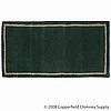 Woodfield 100% Wool - Green (22" x 44" Rectangle)