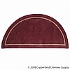Woodfield 100% Wool - Mulberry (22" x 44" Half Round)