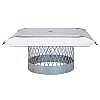 Homesaver Pro Cap SS 8in Round - 3/4" Mesh