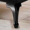 Napoleon 1400 Traditional Steel Leg kit (9 1/4" High) - Black