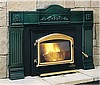 1101 Cast Iron Surround, Porcelain - Green