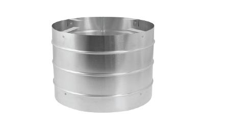 DuraVent 5"x8" DirectVent Pro Roof Flashing - 7/12-12/12 Pitch, Aluminum & Galvanized Steel - View #11