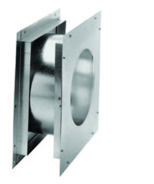 DuraVent 5"x8" DirectVent Pro Roof Flashing - 7/12-12/12 Pitch, Aluminum & Galvanized Steel - View #2