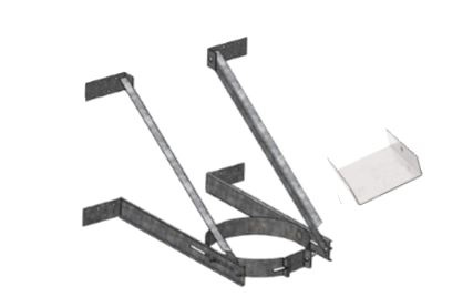 Duratech 7" Adjustable Extended Wall Support