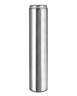 Metalbestos Ultra-Temp Chimney : 7" x 24" L (Stainless)