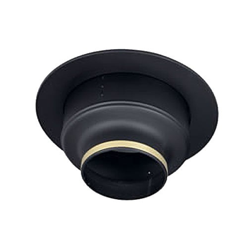 SuperPro / SuperVent 8" - Decorator Ceiling Support (w/ Brass Trim collar)
