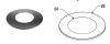 DuraTech 8in Round Ceiling Support Trim Collar